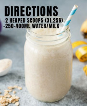 egg white protein mixing directions banner